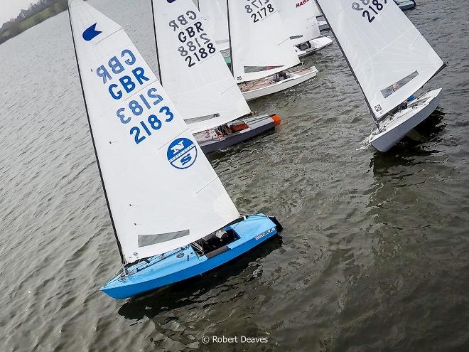 British OK Dinghy Winter Championship ©  Robert Deaves